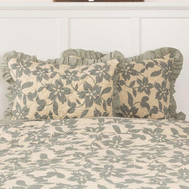 Briar Sage Standard Sham 21x27 VHC Brands - The Fox Decor
